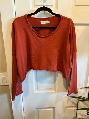 Bodil oversized cropped top or sweater!  OSFM!